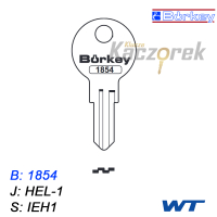KMB029 - klucz surowy - Borkey 1854
